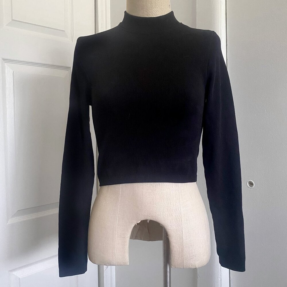 Fabletics Cloud Seamless Mock Neck Long-Sleeve Top